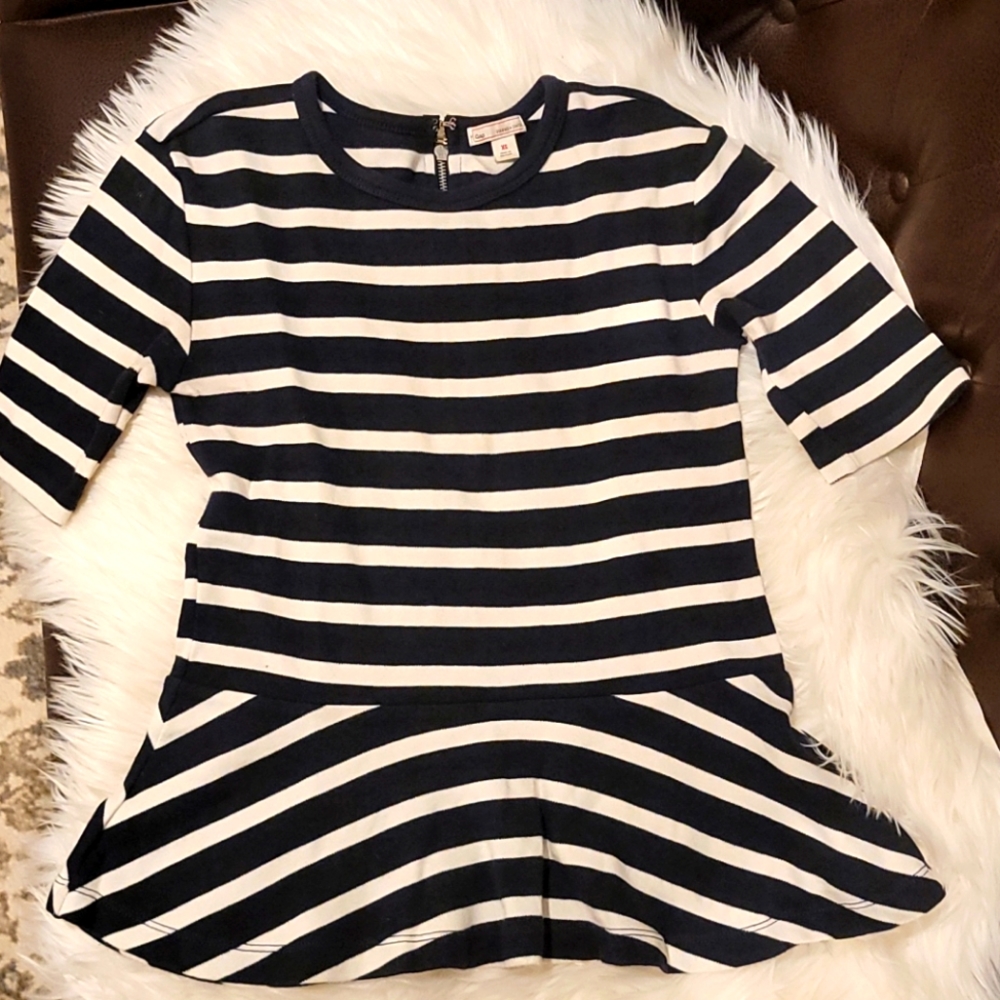 Gap Striped Peplum Top